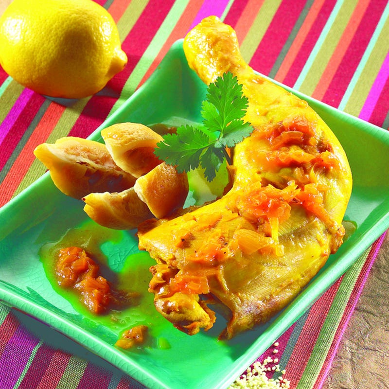 Photo de/du Tajine de poulet aux citrons confits par WW