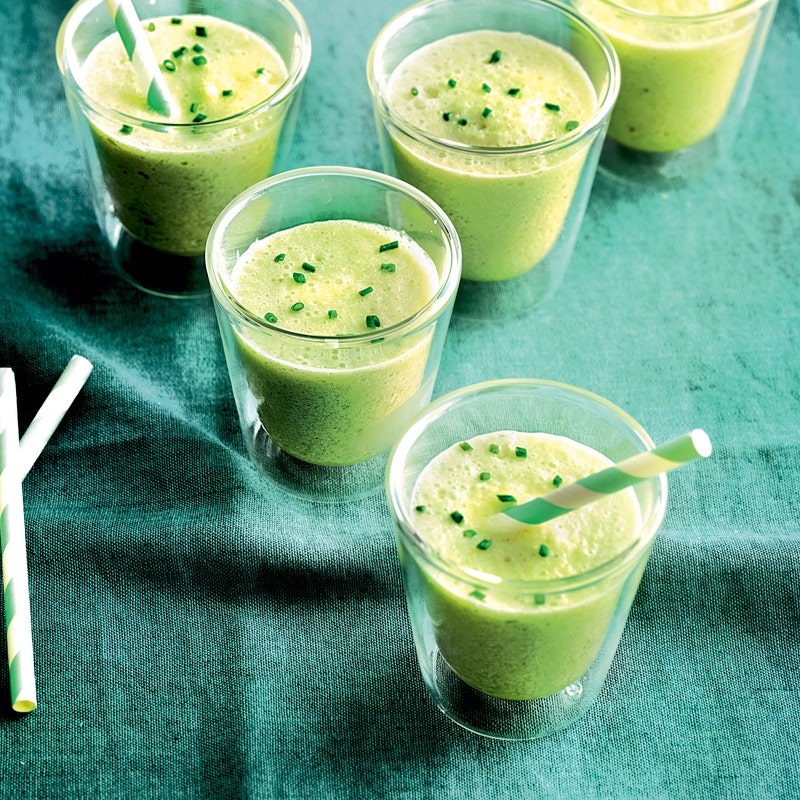 Smoothie concombre coco