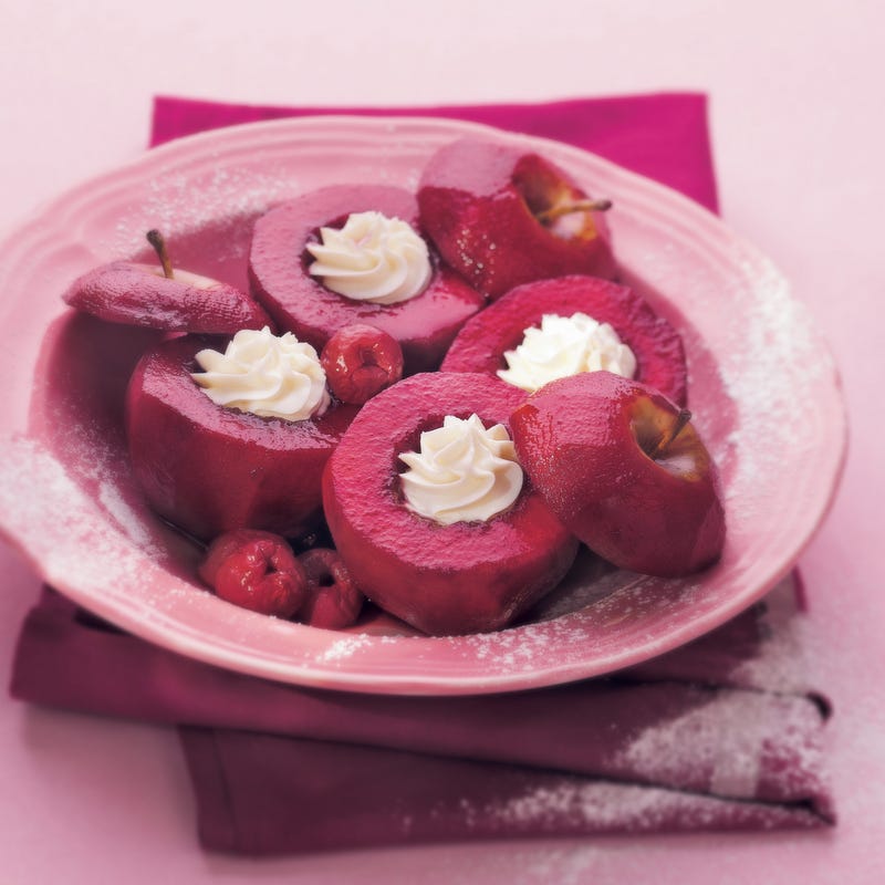 Photo de/du Pommes d'amour à la cerise par WW