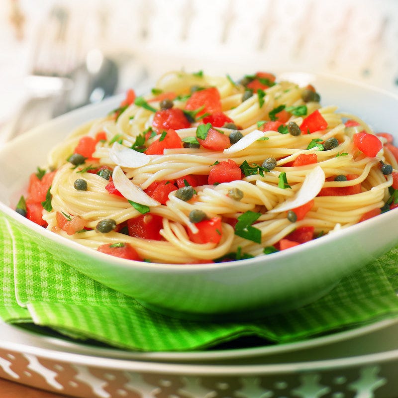 Photo de/du Spaghetti à la Pantesca par WW