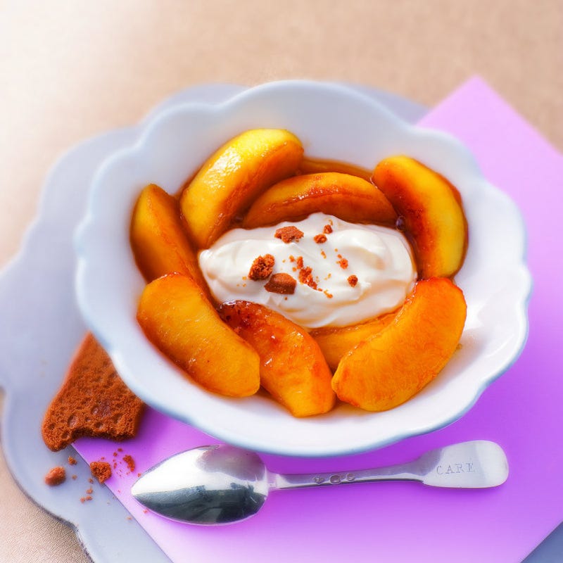 Photo de/du Pommes caramélisées à la ricotta par WW