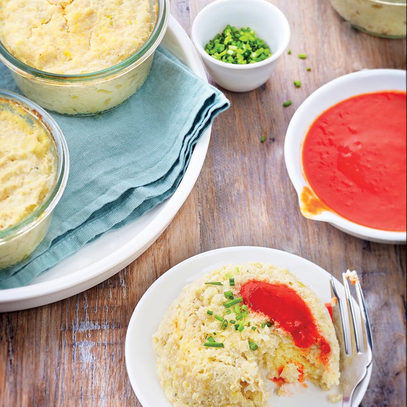 Photo de/du Timbale de merlan au coulis de poivron rouge par WW