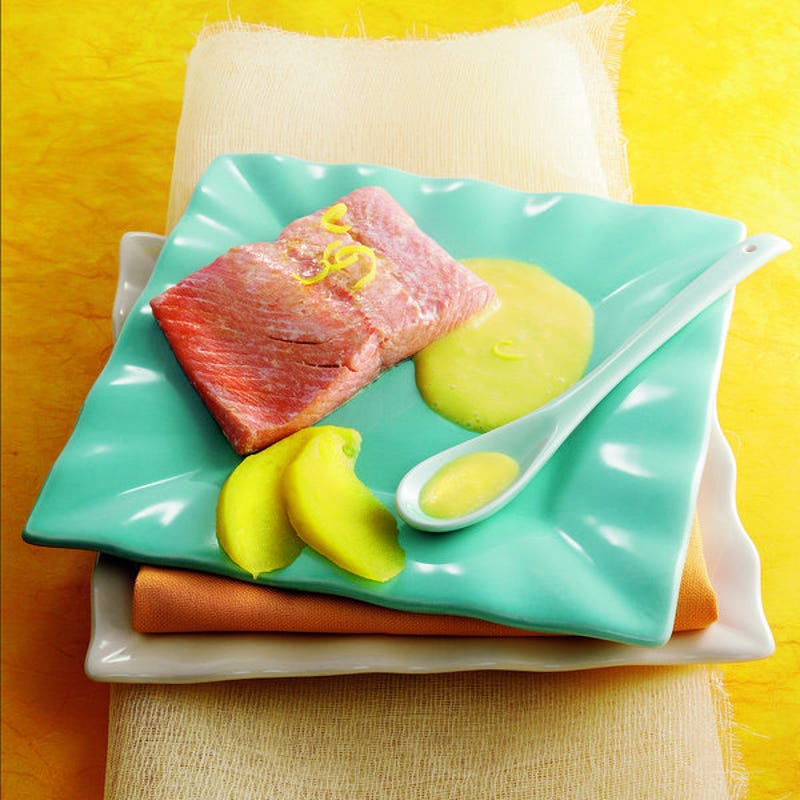 Photo de/du Saumon à la mangue par WW