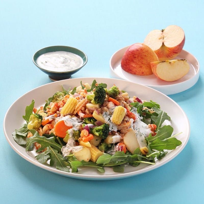 Photo de/du Salade de blé aux queues d'écrevisses par WW