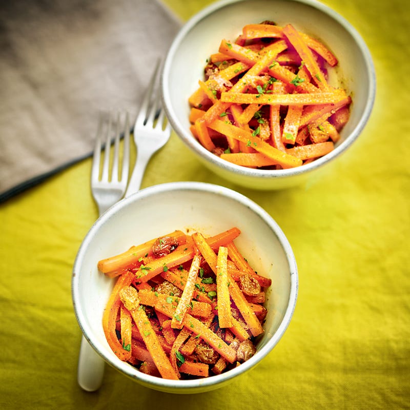 Carottes sautées aux épices à pain d'épices