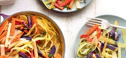 Cocotte de légumes aux vitelottes
