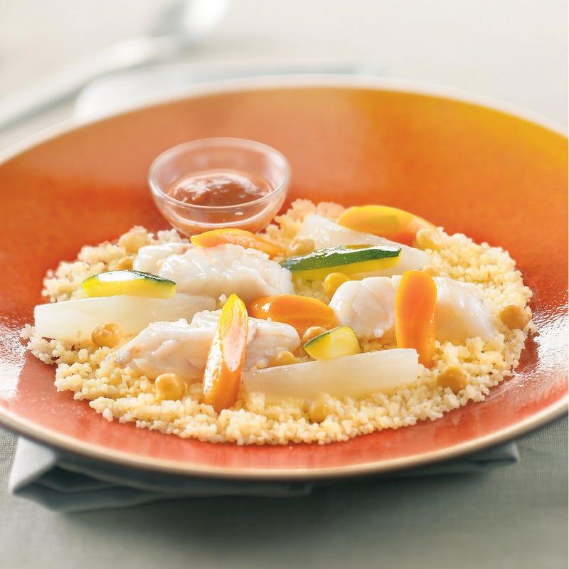 Photo de/du Couscous doux au poisson par WW