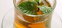 Thé vert à la menthe