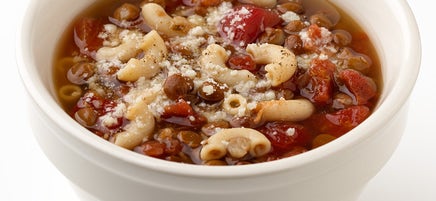 Soupe de lentilles à l'italienne