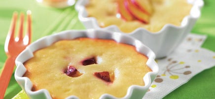 Petits gâteaux à la nectarine