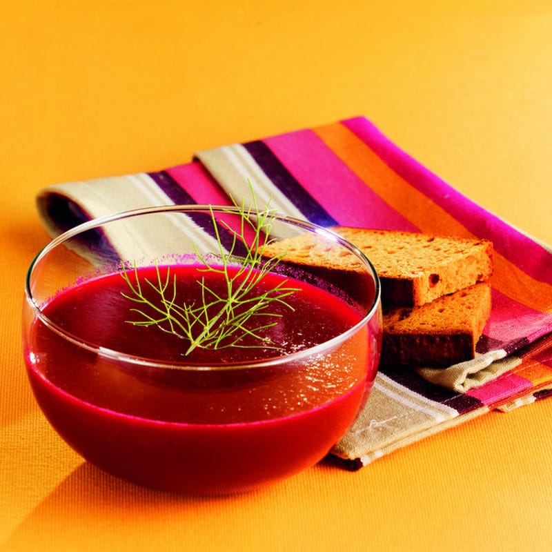 Photo de/du Soupe de betterave épicée par WW