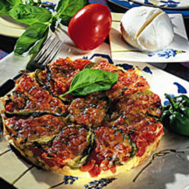 Photo de/du Pizza de pommes de terre et mozzarella par WW