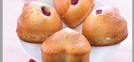 Petits cœurs à la framboise