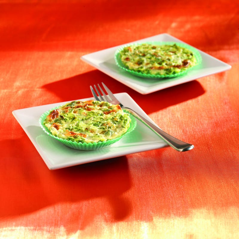 Photo de/du Tartelettes à la ricotta, épinards et parmesan par WW