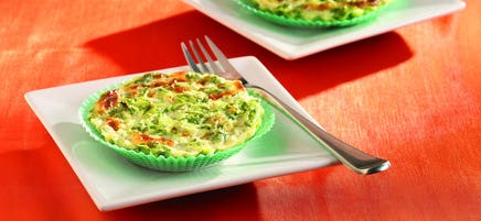 Tartelettes à la ricotta, épinards et parmesan