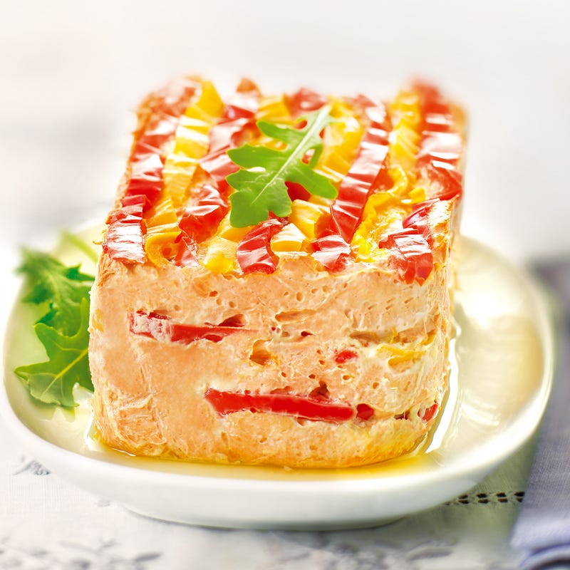 Photo de/du Terrine de dinde aux poivrons par WW