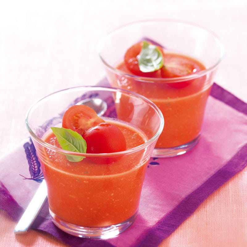 Photo de/du Pannacotta de tomate au chèvre par WW