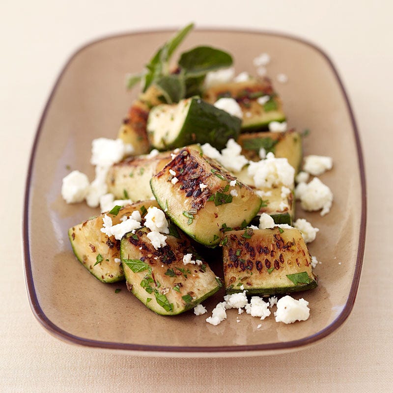 Photo de/du Courgettes sautées à la feta et à l’origan par WW