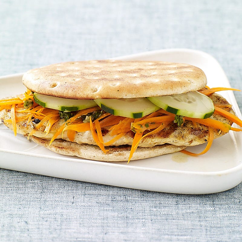 Photo de/du Sandwich thaï au poulet grillé par WW