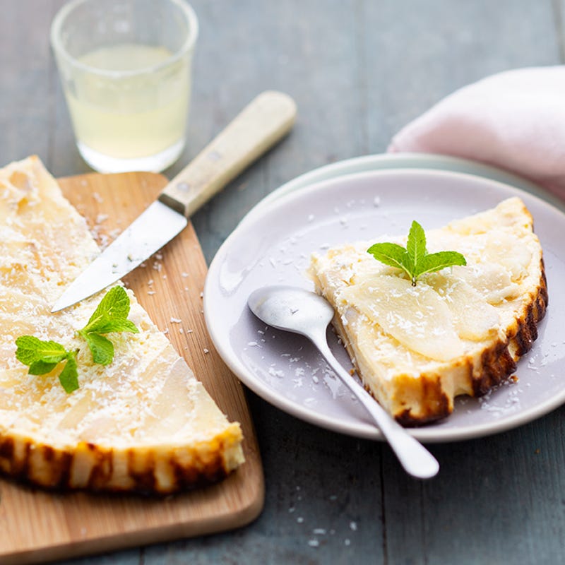 Photo de/du Tarte légère poires-coco par WW