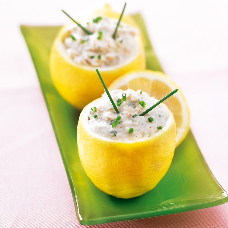 Photo de/du Citrons farcis au crabe par WW