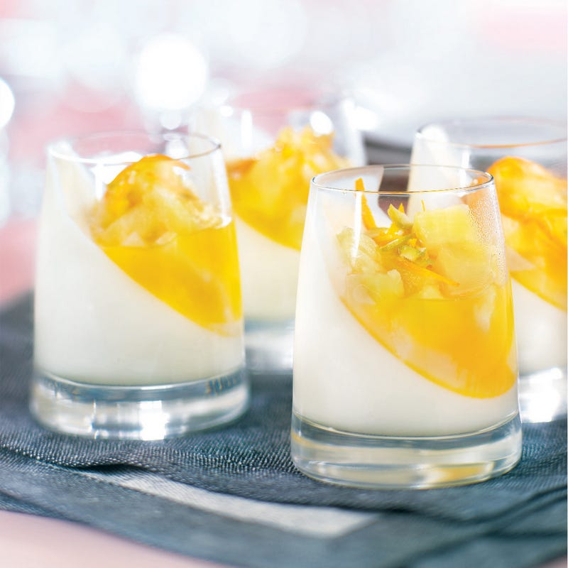 Photo de/du Panna cotta exotique par WW