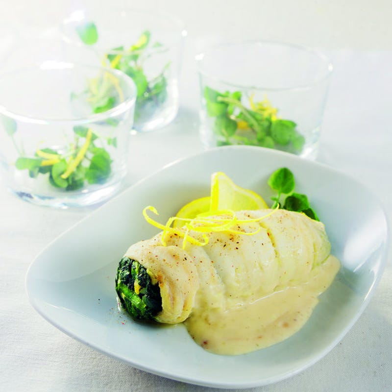 Photo de/du Filets de sole au vert, sauce au citron par WW