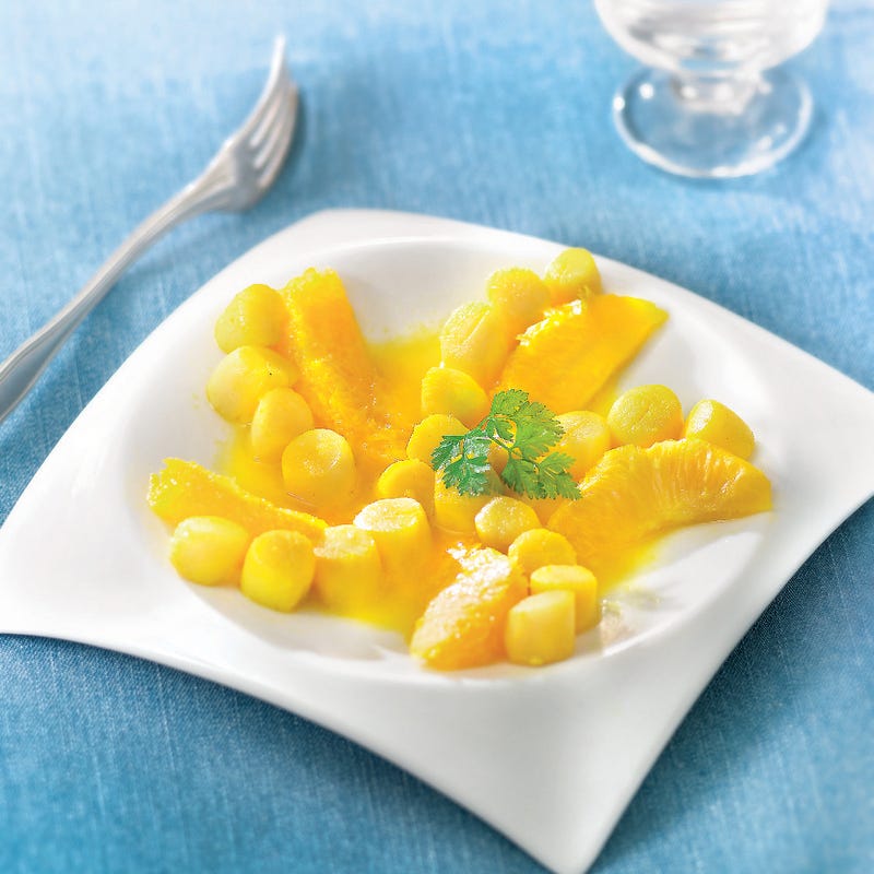 Photo de/du Noix de pétoncle aux agrumes par WW