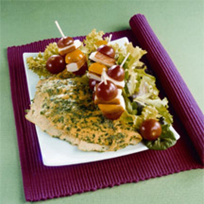 Omelette aux herbes aromatiques