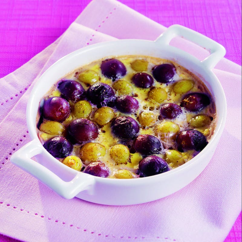 Photo de/du Flan aux deux raisins par WW