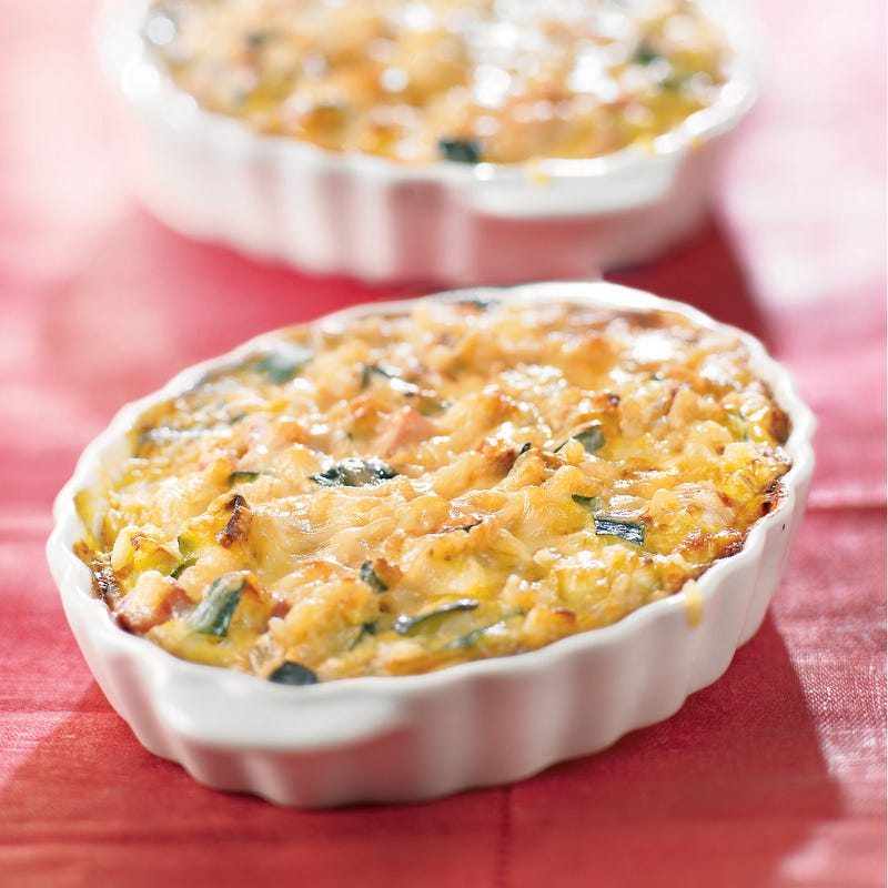 Photo de/du Gratin de courgettes et d'orge perlé au fromage par WW