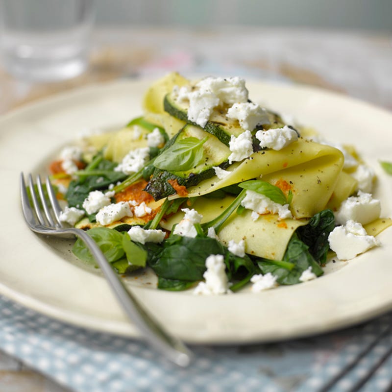 Photo de/du Lasagne ouverte aux épinards et à la féta par WW