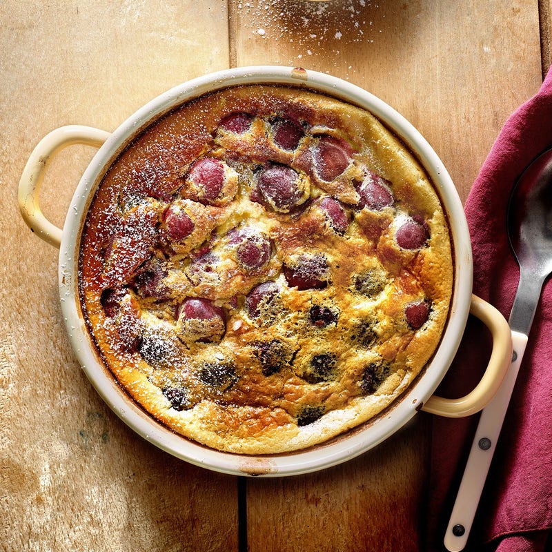 Clafoutis poêlé aux cerises