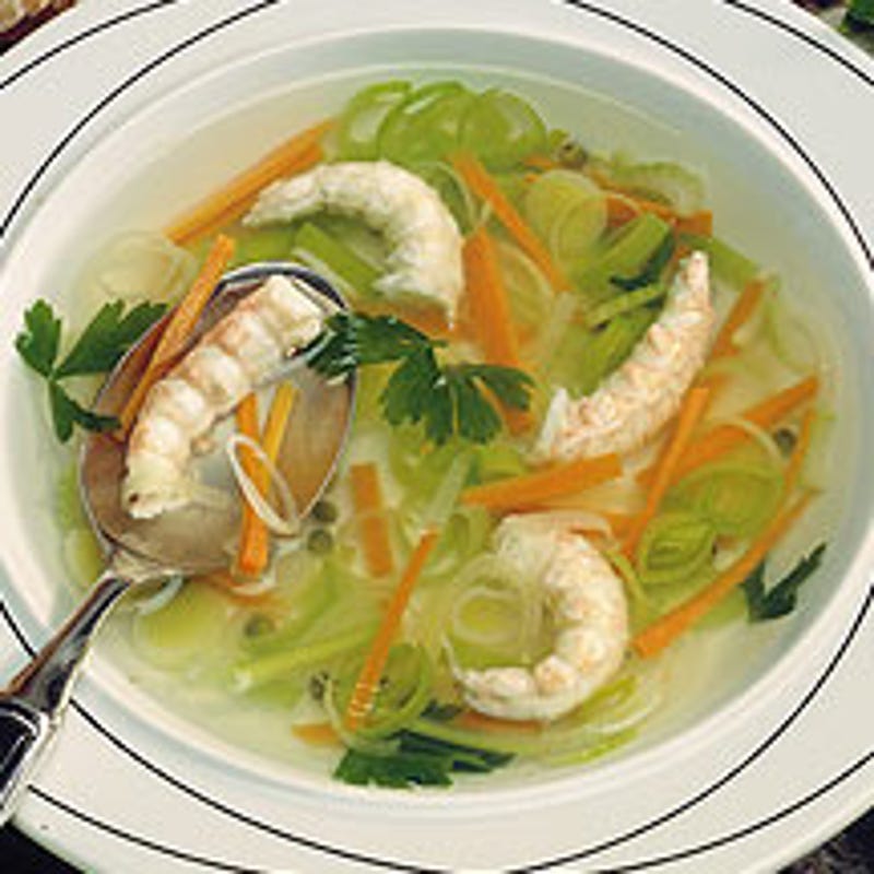 Photo de/du Nage de langoustines aux petits légumes par WW