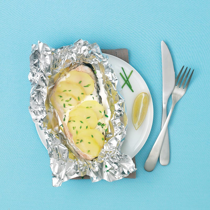 Photo de/du Papillotes de bar aux herbes par WW