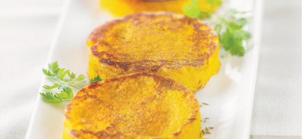 Galettes de potimarron au cumin