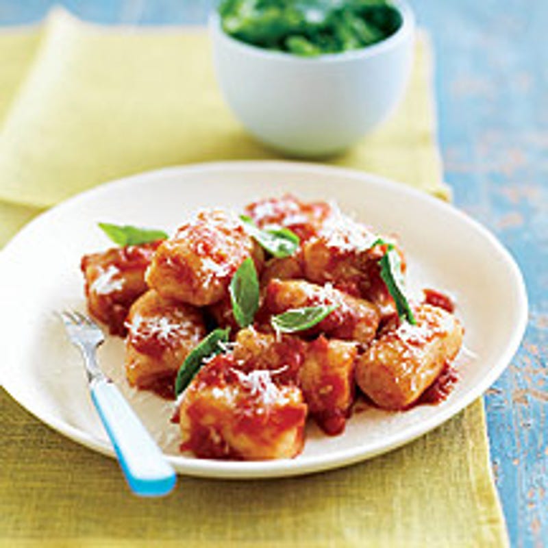 Gnocchis de patate douce à la sauce tomate