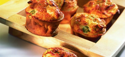 Muffins aux olives vertes