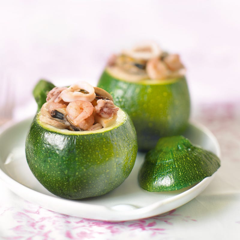 Photo de/du Courgettes farcies aux fruits de mer par WW