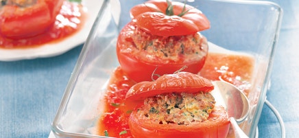 Tomates farcies au boeuf