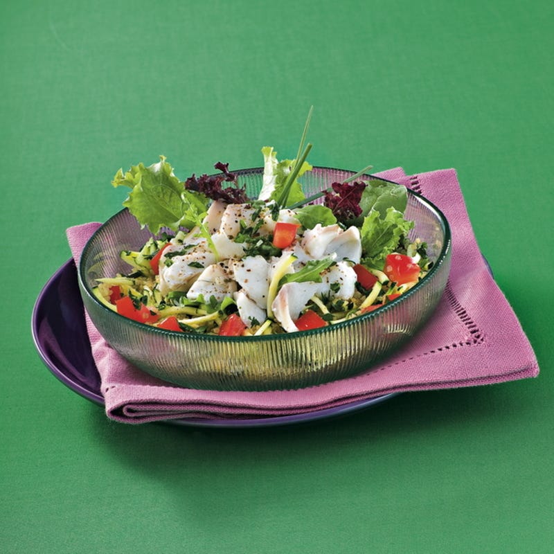 Photo de/du Salade tiède pleine de saveurs par WW