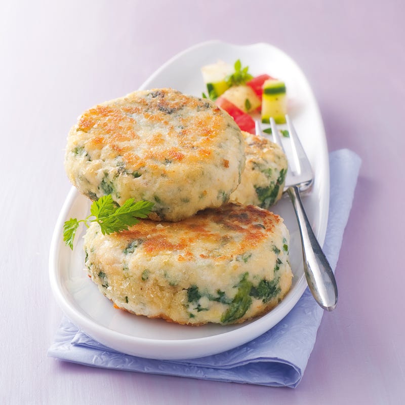 Photo de/du Palets de poulet aux épinards et à la feta par WW