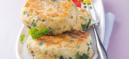 Palets de poulet aux épinards et à la feta