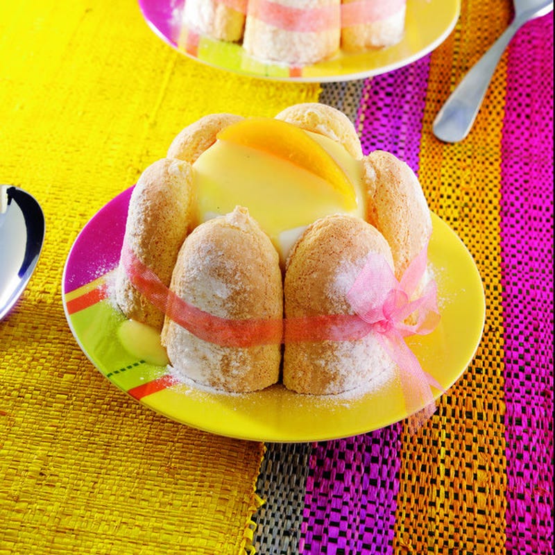 Photo de/du Mini-charlottes à l'abricot par WW