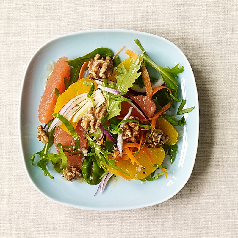 Photo de/du Salade aux agrumes et basilic par WW