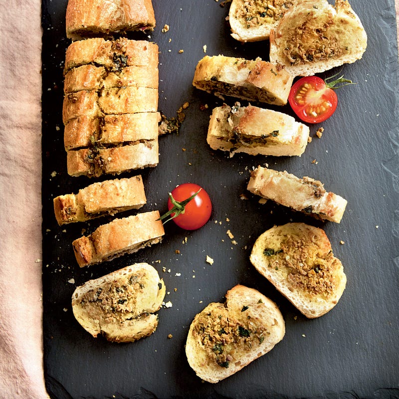 Garlic bread façon provençale