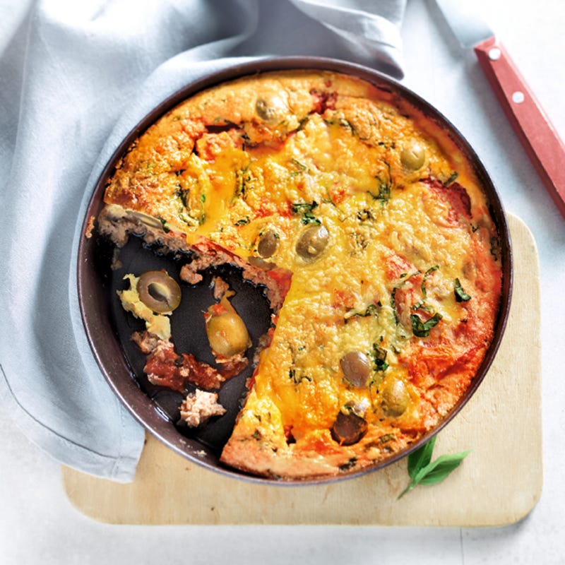 Photo de/du Clafoutis de thon arlequin par WW