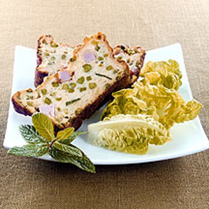 Photo de/du Cake de pommes de terre aux petits pois par WW