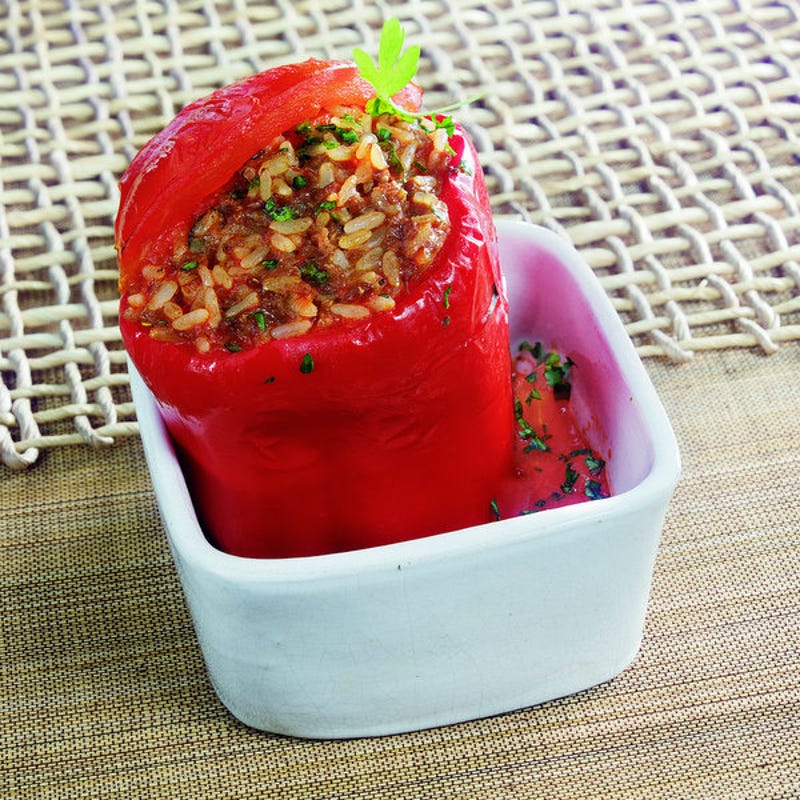 Photo de/du Poivrons farcis express par WW