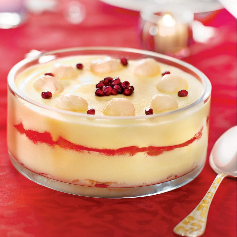 Photo de/du Tiramisu aux litchis et grenade par WW